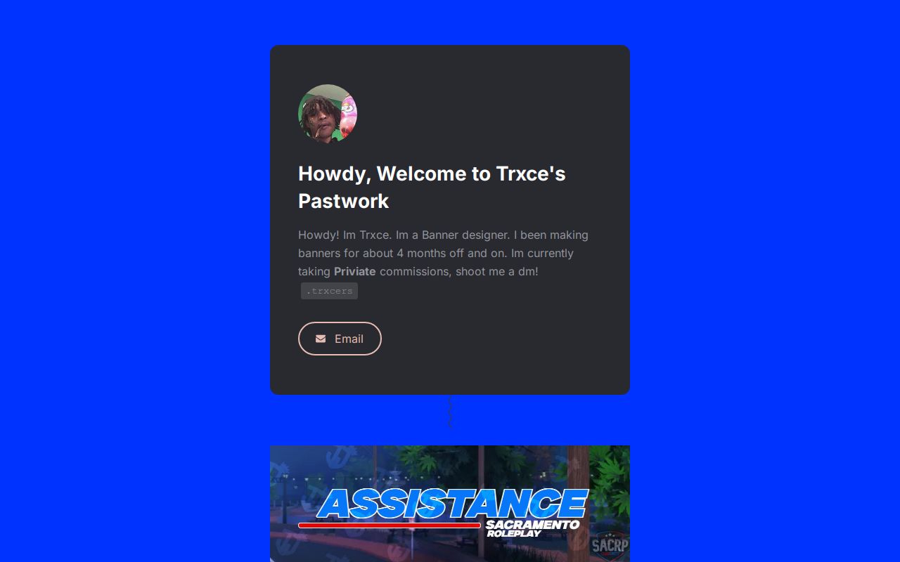Trxce's Past work